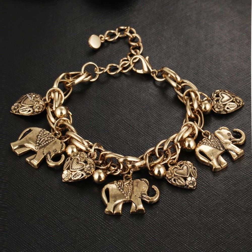 🆕 Elephant Charm Bracelet